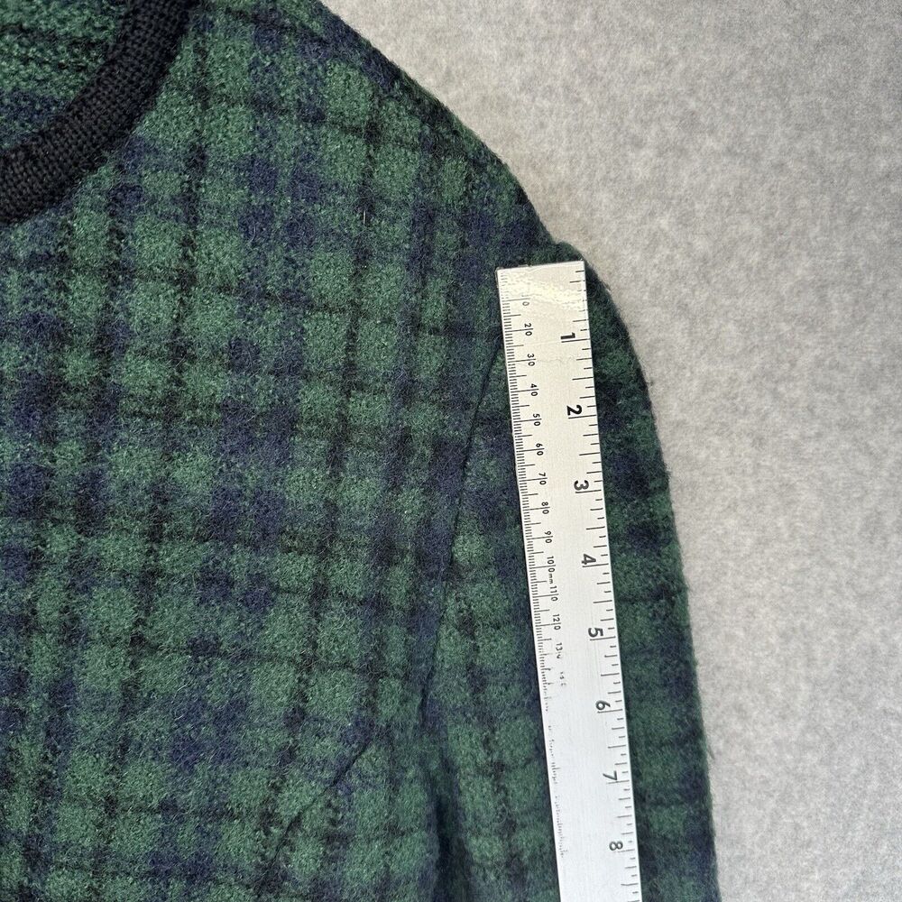 Lands End Womens Knit Sweater Size 10 Regular 100% Wool Button Up Long Sleeve - Picture 7 of 9